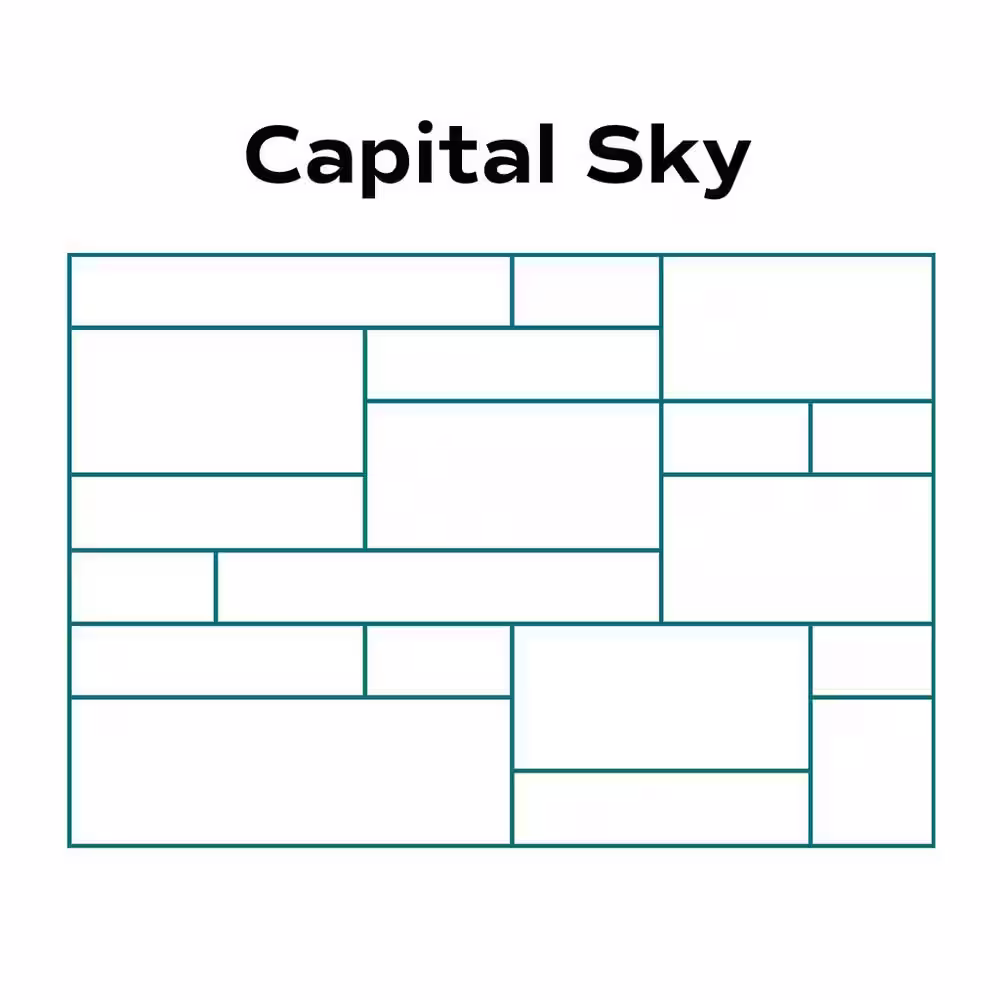 Evolve Stone Capital Sky Kodiac Mine Non-Rated Flat Stone Veneer (14.25 sq. ft. per Box)