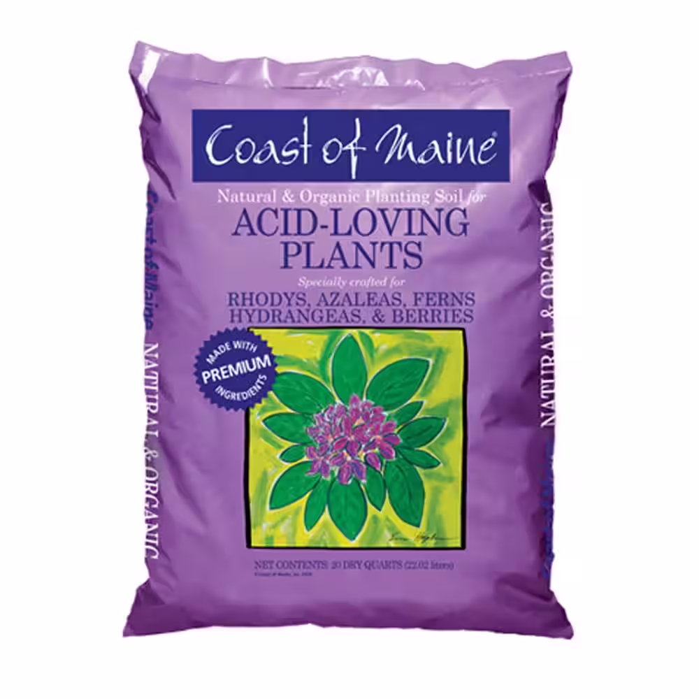 None 20 qt. Organic Natural Potting Soil for Acid Loving Plants, (2-Pack)