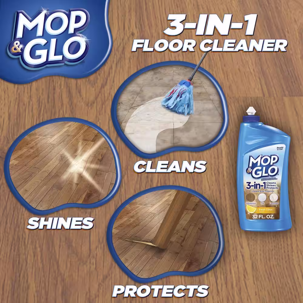 MOP and GLO 64 oz. Professional Multi-Surface Floor Cleaner (2-Pack)