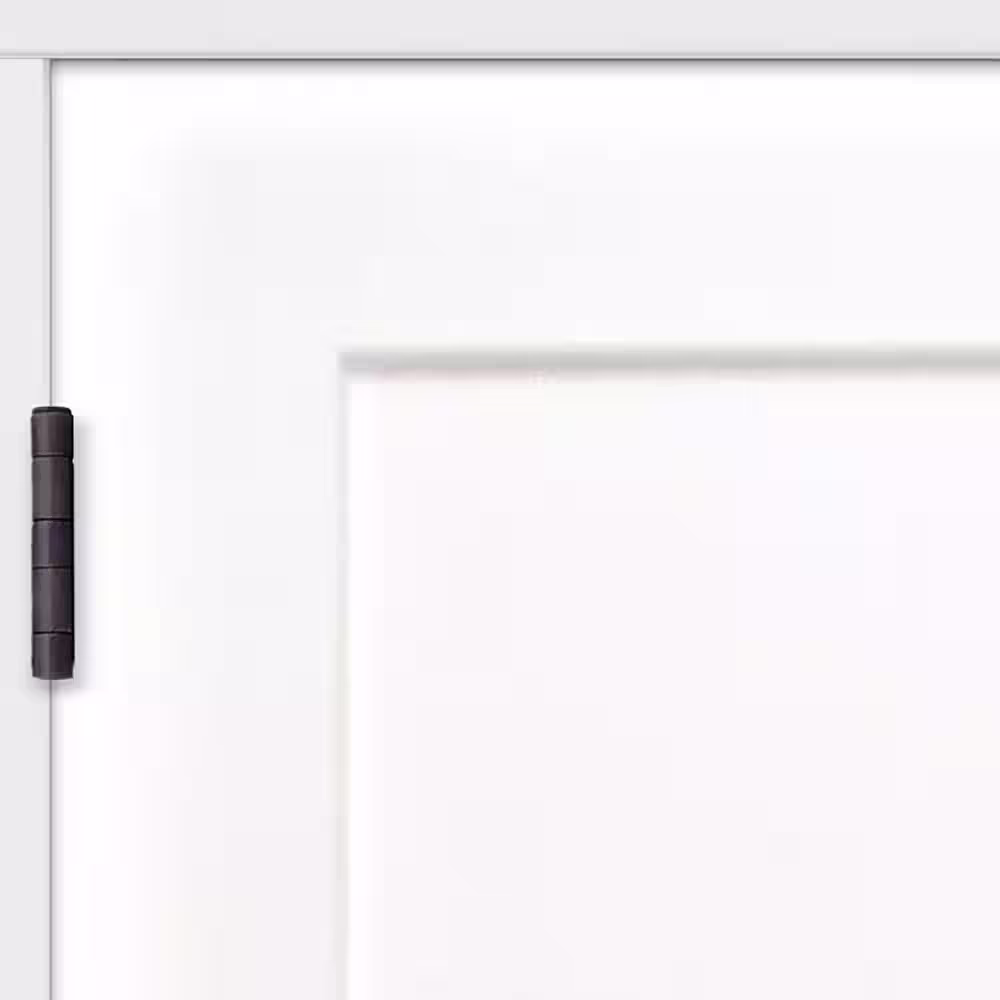 Pacific Entries Shaker 30 in. x 80 in. 3-Panel Wood Craftsman White Primed Interior Door Slab