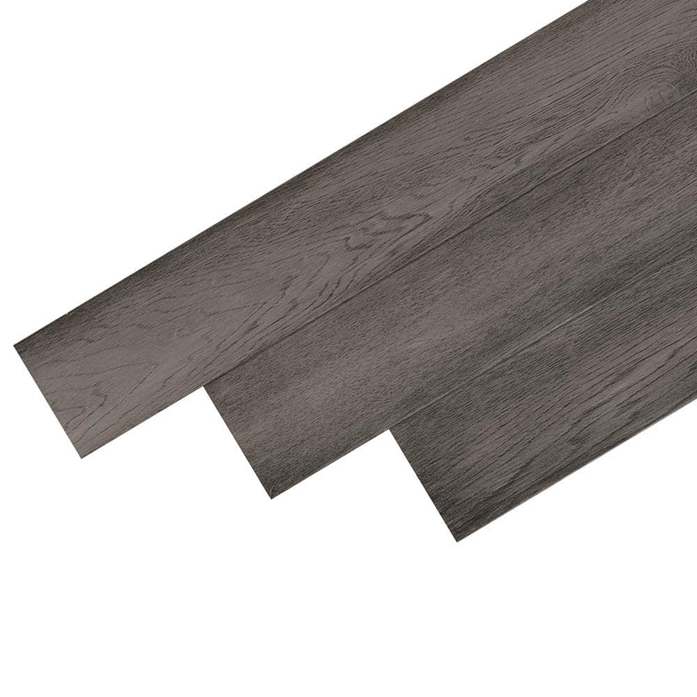 Bruce Hydropel Cool Gray Hickory 7/16 in. T x 5 in. W Waterproof Engineered Hardwood Flooring (22.6 sqft/case)