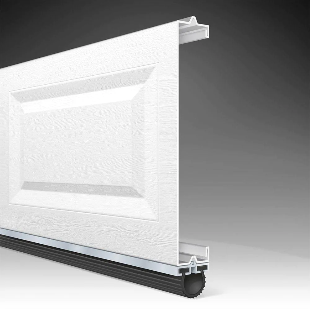 Clopay Classic Collection 8 ft. x 7 ft. Non-Insulated Solid Almond Garage Door