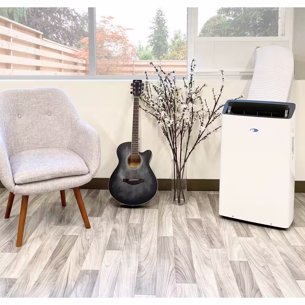 Whynter 10,000 BTU SACC in White Inverter Dual Hose Portable Air Conditioner with Smart Wi-Fi