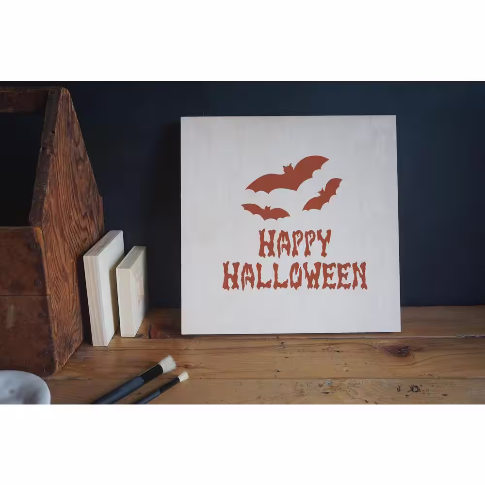 Stencil1 Happy Halloween Stencil