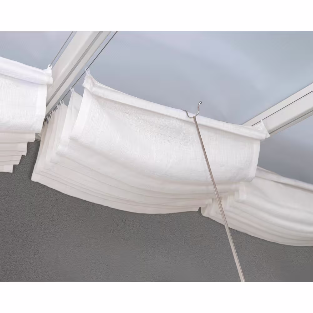 CANOPIA by PALRAM 10 ft. x 24 ft. White Patio Cover Shade
