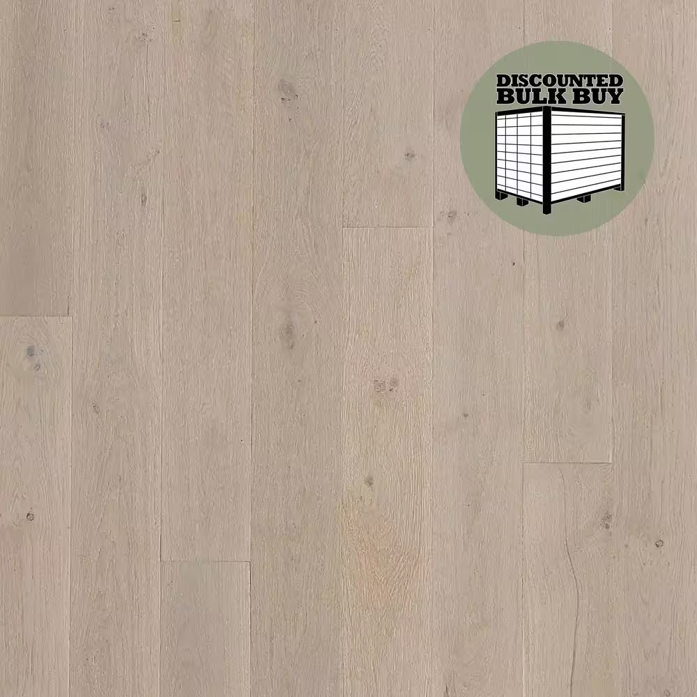 ASPEN FLOORING Portside White Oak 9/16 in. T x 8.66 in. W Water Resistant Engineered Hardwood Flooring (937.5 sqft/pallet)