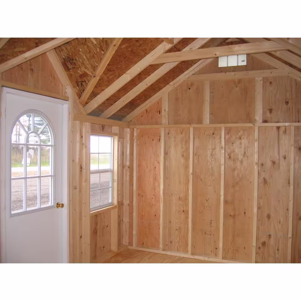 LITTLE COTTAGE CO. Classic Cottage 10 ft. x 12 ft. Wood Storage Building DIY Kit with Floor