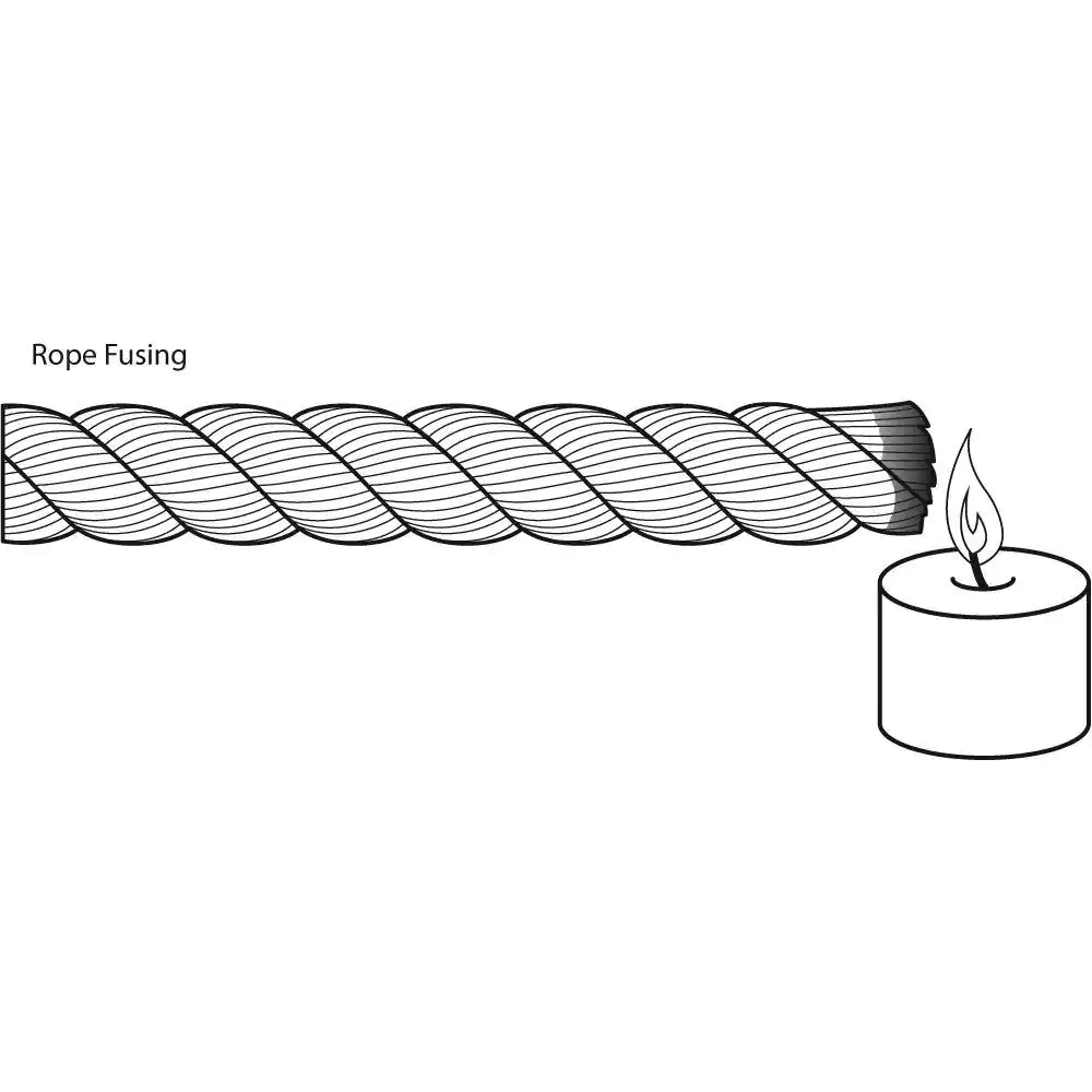 Everbilt 1/8 in. x 50 ft. Paracord Rope, Black