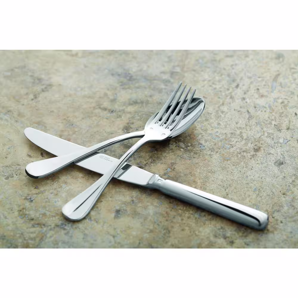 Oneida Scarlatti 18/10 Stainless Steel Teaspoons, European Size (Set of 12)