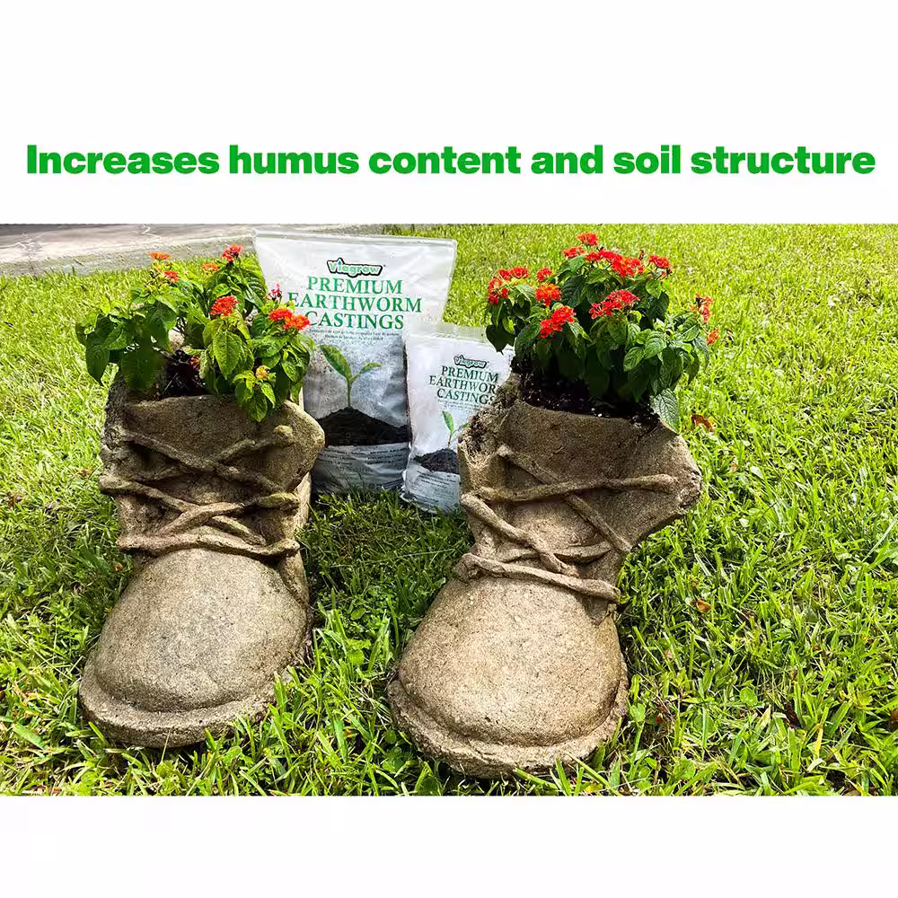 Viagrow 6 lbs. Earthworm Castings (5-Pack)