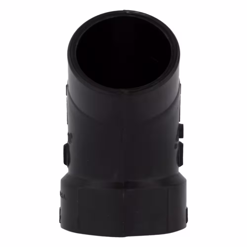Charlotte Pipe 3 in. ABS DWV 45-Degree Hub x Spigot Street Elbows