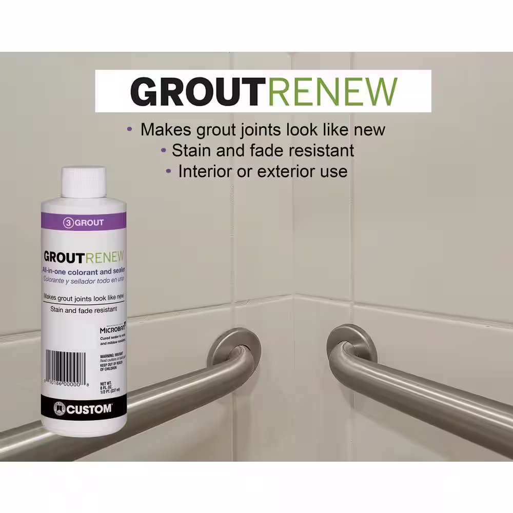 Custom Building Products Polyblend #544 Rolling Fog 8 oz. Grout Renew Colorant