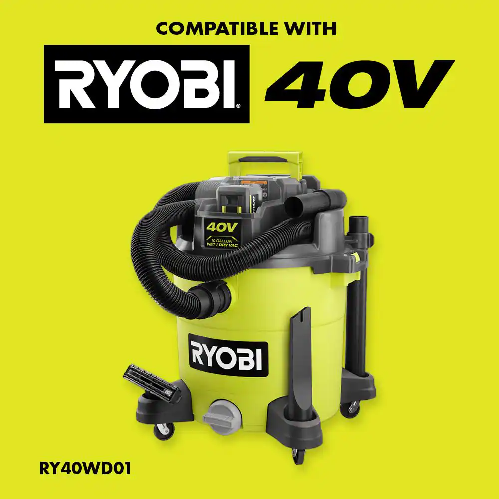 RYOBI Replacement Filter for RY40WD01 RYOBI 40V 10 Gallon Wet/Dry Vac