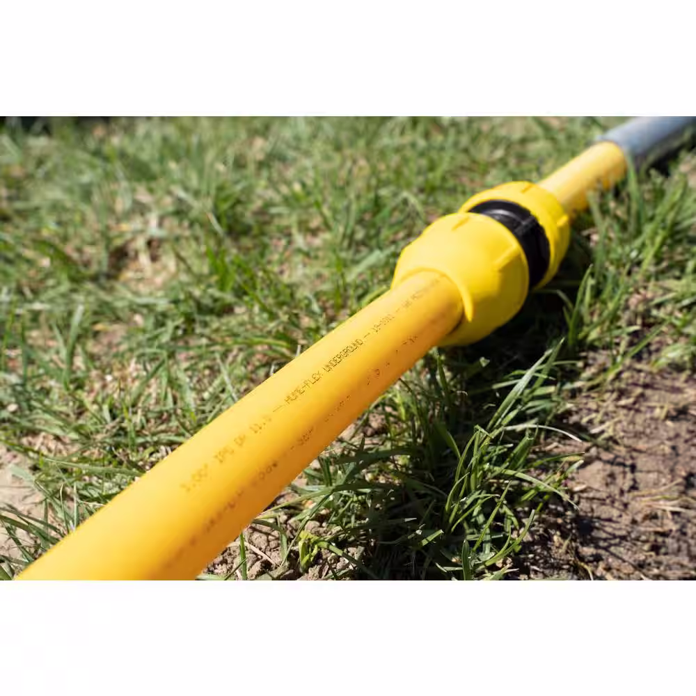 HOME-FLEX 1 in. IPS x 500 ft. DR 11 Underground Yellow Polyethylene Gas Pipe