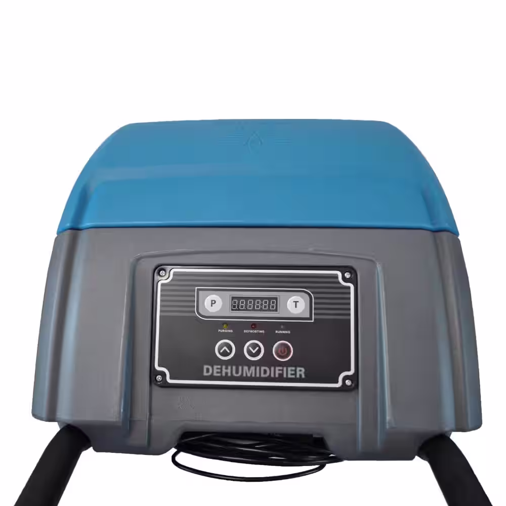 XPOWER 125-Pint Commercial Dehumidifier with Automatic Purge Pump and Drainage Hose
