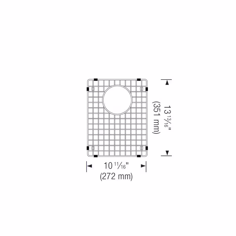Blanco PRECIS Stainless Steel Kitchen Sink Grid