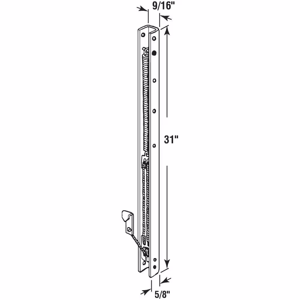 Prime-Line 31 in. Window Block and Tackle Sash Balance