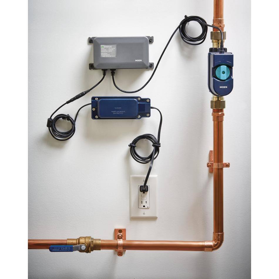 MOEN Flo 1 in. Smart Water Monitor and Automatic Water Shut Off Valve