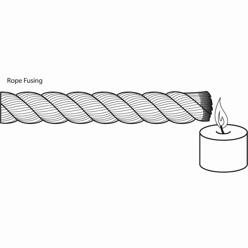 Everbilt 1/8 in. x 50 ft. Reflective Paracord, Black