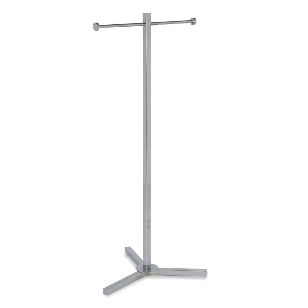 Econoco Chrome Steel Clothes Rack 20 in. W x 45 in. H