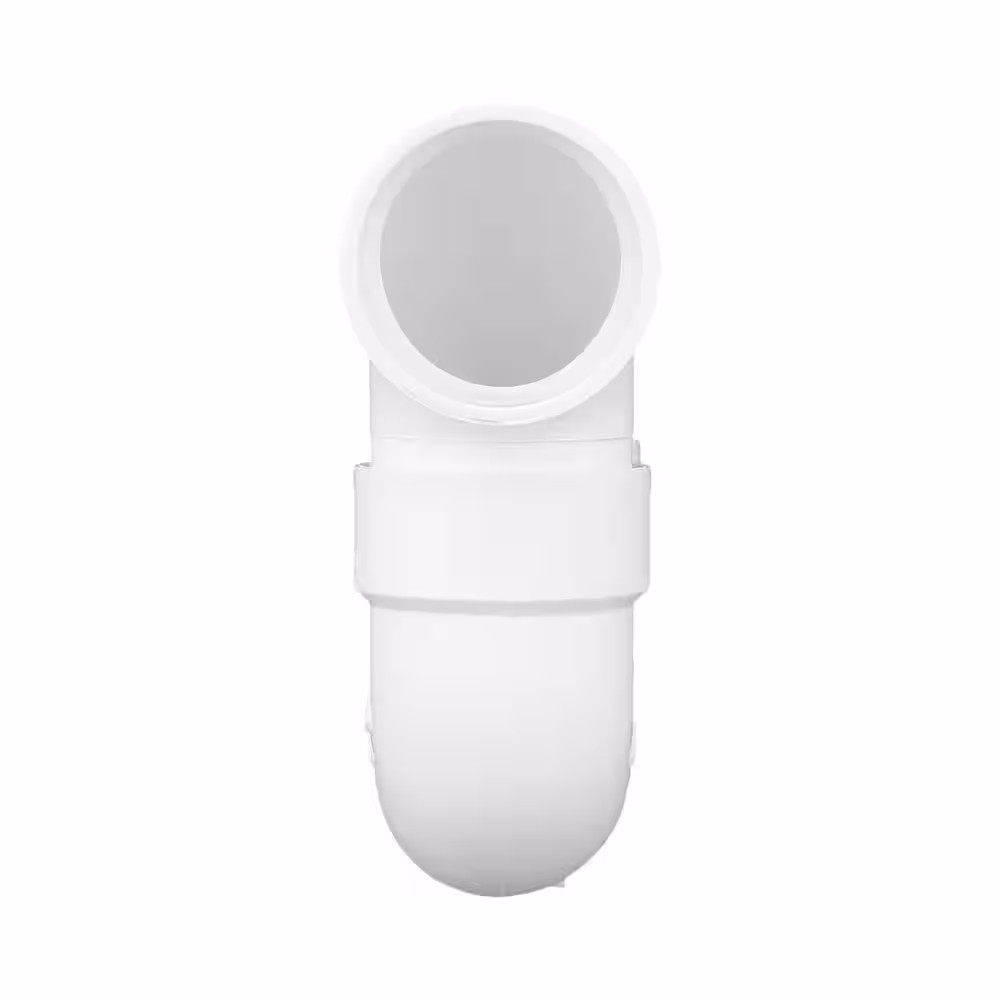 Charlotte Pipe 2 in. DWV PVC P-Trap with Solvent Weld Joint