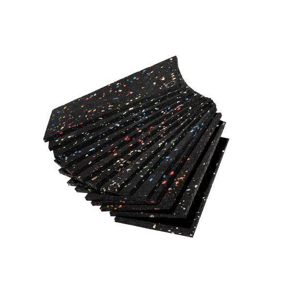 Survivor SportFloor Interlocking Cross-Training Desert Storm 24 in. x 24 in. x 0.25 in. Rubber Gym Flooring Tiles (32 sq. ft.) (8-Pack)