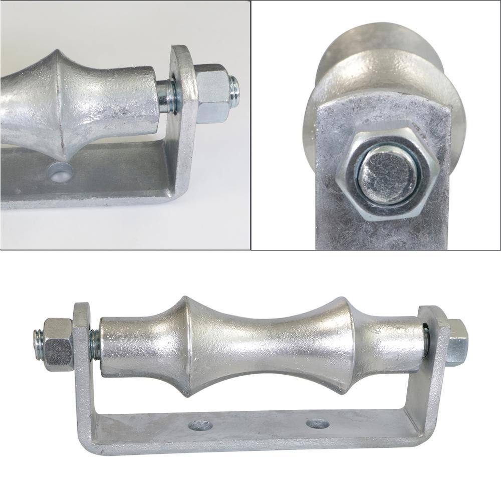 The Plumber's Choice 12 in. Galvanized Steel Hot Dipped Pipe Roller Chair (5-Pack)